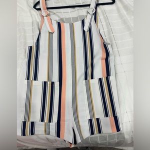 Loose fitting romper